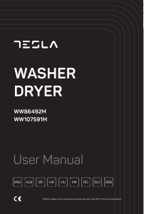 Εγχειρίδιο Tesla WW107591M Πλυντήριο-Στεγνωτήριο