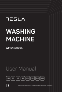 Priručnik Tesla WF101490CSA Stroj za pranje rublja