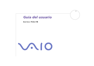 Manual de uso Sony Vaio PCG-FR215H Portátil