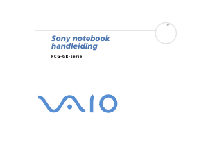 Handleiding Sony Vaio PCG-GR215SP Laptop