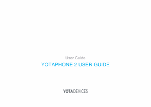 Bruksanvisning YotaPhone 2 Mobiltelefon