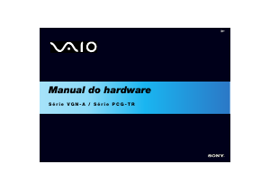Manual Sony Vaio VGN-A195EP Computador portátil