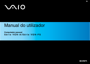 Manual Sony Vaio VGN-A517M Computador portátil
