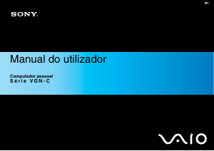 Manual Sony Vaio VGN-C2ZR Computador portátil