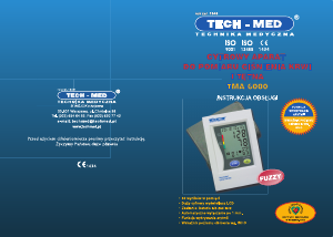Instrukcja Tech-Med TMA-6000 Ciśnieniomierz