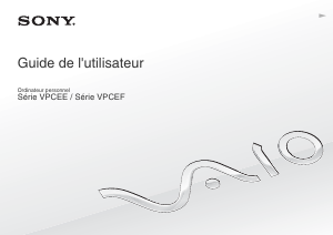 Mode d’emploi Sony Vaio VPCEE3E0E/WI Ordinateur portable
