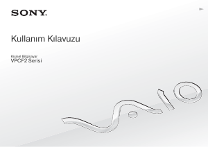 Kullanım kılavuzu Sony Vaio VPCF23C5E Dizüstü bilgisayar