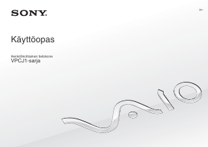Käyttöohje Sony Vaio VPCJ12M0E Kannettava tietokone