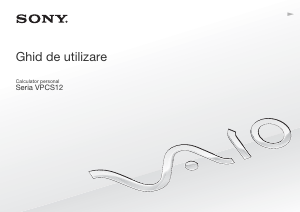 Manual Sony Vaio VPCS12C5E Laptop