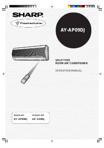 Manual Sharp AY-AP09DJ Air Conditioner