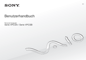 Bedienungsanleitung Sony Vaio VPCSB2C7E Notebook