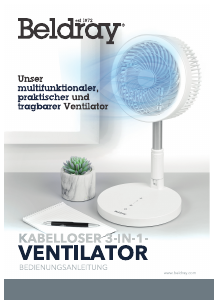 Bedienungsanleitung Beldray EH3413OBIDIR Ventilator