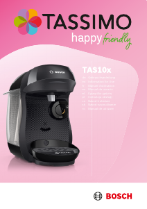 Handleiding Bosch TAS107E Tassimo Happy Friendly Koffiezetapparaat