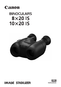 Manual Canon 10x20 IS Binoculars