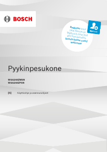 Käyttöohje Bosch WGG244ZPSN Pesukone