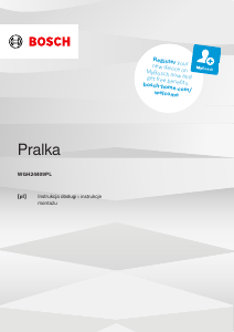 Instrukcja Bosch WGH24409PL Pralka