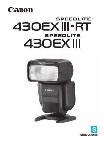 Manual de uso Canon Speedlite 430EX III-RT Flash