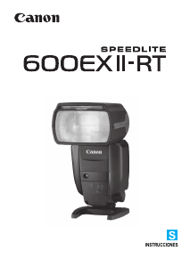 Manual de uso Canon Speedlite 600EX II-RT Flash