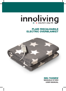 Manual Innoliving INN-766NEW Electric Blanket