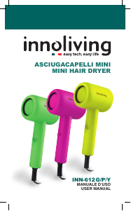 Manuale Innoliving INN-612P Asciugacapelli
