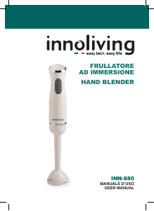 Manuale Innoliving INN-880 Frullatore a mano