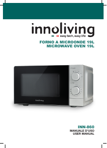 Manuale Innoliving INN-860 Microonde