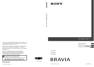 Instrukcja Sony Bravia KDL-52Z4500 Telewizor LCD