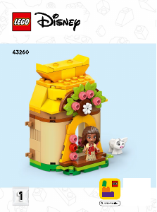 Bedienungsanleitung Lego set 43260 Disney Vaianas Inselspaß