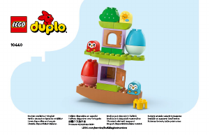 Manual Lego set 10440 Duplo Copac pentru contrabalanță și stivuire