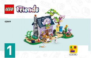 Kullanım kılavuzu Lego set 42669 Friends Arıcıların Evi ve Çiçek Bahçesi