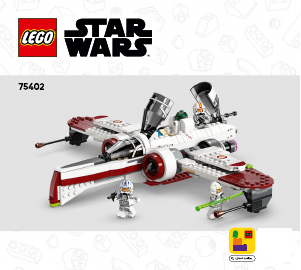 Manuale Lego set 75402 Star Wars Starfighter ARC-170