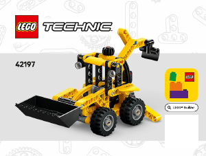 Mode d’emploi Lego set 42197 Technic Le tractopelle