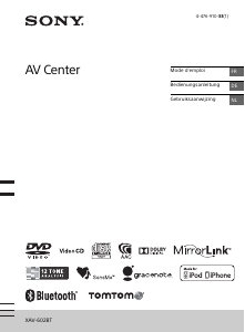 Mode d’emploi Sony XAV-602BT Autoradio