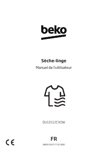 Mode d’emploi BEKO DU10112CX0W Sèche-linge
