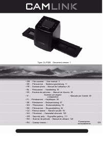 Brugsanvisning Camlink CL-FS20 Filmscanner