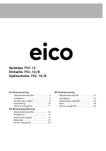 Bruksanvisning Eico Stil 792-12 I 90 Köksfläkt