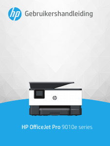 Handleiding HP OfficeJet Pro 9019e Multifunctional printer