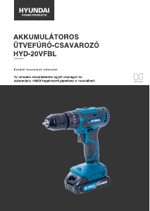 Használati útmutató Hyundai HYD-20VFBL Fúró-csavarozó