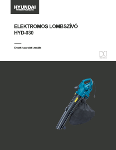Használati útmutató Hyundai HYD-030 Levélfúvó