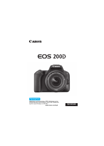 Руководство Canon EOS 200D Цифровая камера