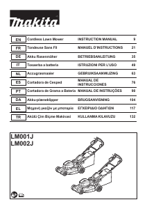 Manuale Makita LM002J Rasaerba