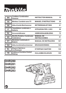 Εγχειρίδιο Makita DHR280 Περιστροφικό σφυρί