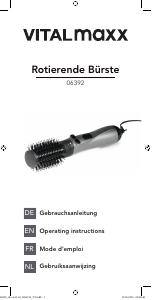 Handleiding Vitalmaxx 06392 Krultang