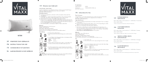 Bedienungsanleitung Vitalmaxx 02760 Heizkissen