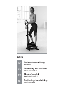 Bedienungsanleitung Vitalmaxx 07535 Stepper