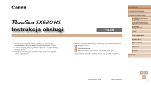 Instrukcja Canon PowerShot SX620 HS Aparat cyfrowy