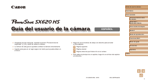 Manual de uso Canon PowerShot SX620 HS Cámara digital