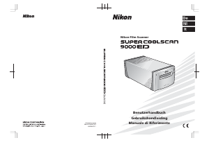 Manuale Nikon Super CoolScan 9000 ED Scanner per pellicole