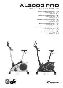 Mode d’emploi Christopeit AL 2000 Pro Vélo d’appartement