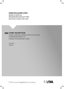 Mode d’emploi ETNA CM225ZT Micro-onde